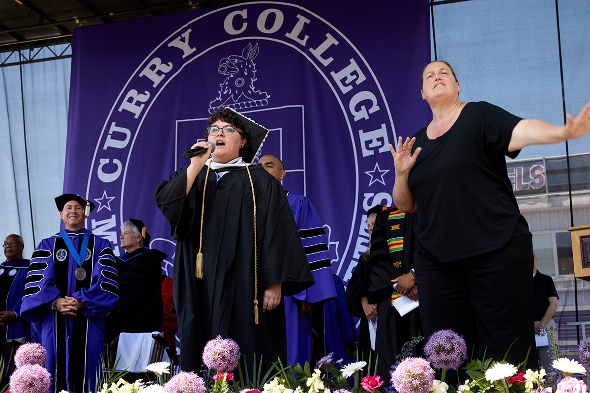 Curry College campus