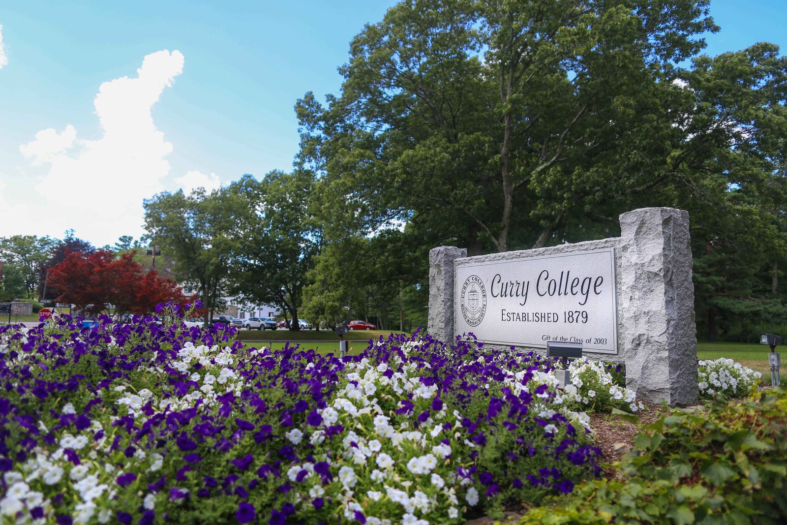 Curry College campus